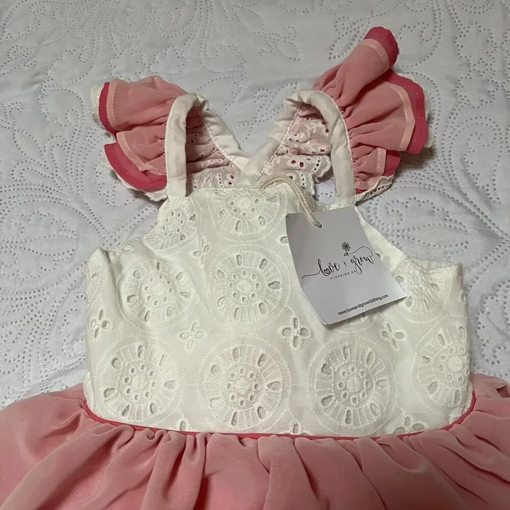 NWT Love & Grow Sea Princess Tunic Set Size 4T